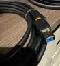 秋叶原（CHOSEAL）高速USB3.0打印机线 AM/BM 方口移动硬盘盒显示器传真机电源数据连接线 5米 QS5832 实拍图