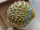 京鲜生 进口金枕头鲜榴莲 净重4-5斤 1个装 新鲜榴莲 水果教师节送礼 实拍图