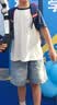 Kocotreekk树儿童短袖速干衣吸湿排汗男童女孩夏季T恤透气宝宝上衣亲子款 实拍图