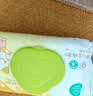 全棉时代婴儿湿巾新生儿宝宝手口湿纸巾带盖实惠装 70抽/袋15cm*17.8cm 实拍图