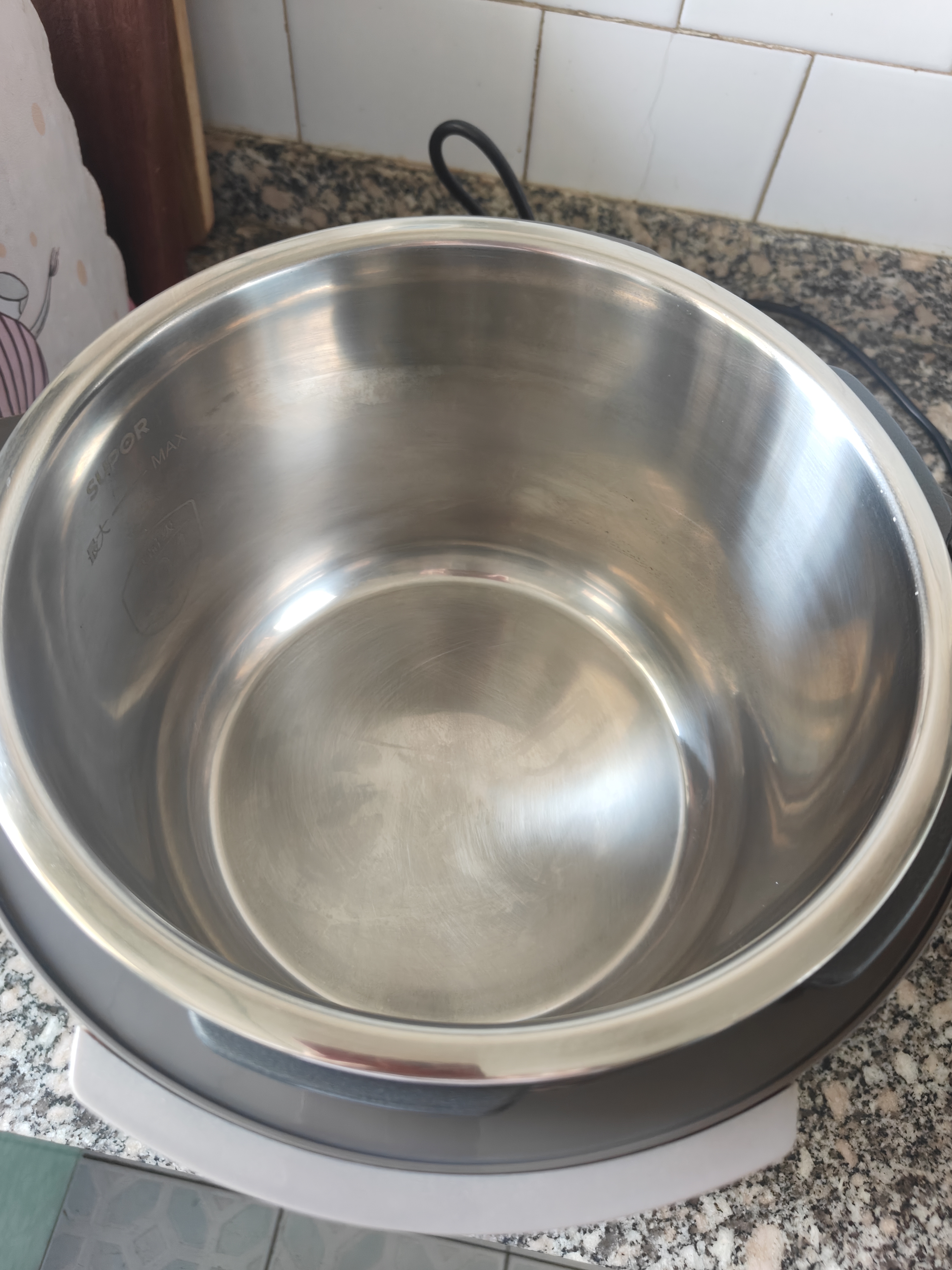 苏泊尔（SUPOR）电压力锅6L大容量电高压锅双胆智能预约压力煲电饭煲开盖收汁高压电饭锅煲汤煮粥锅 SY-60YC6003【0涂层钢釜】 6L 实拍图
