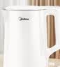美的（Midea）电热水壶食品级304不锈钢自动断电双层防烫全钢无缝1.5L容量 MK-HJ1566 实拍图