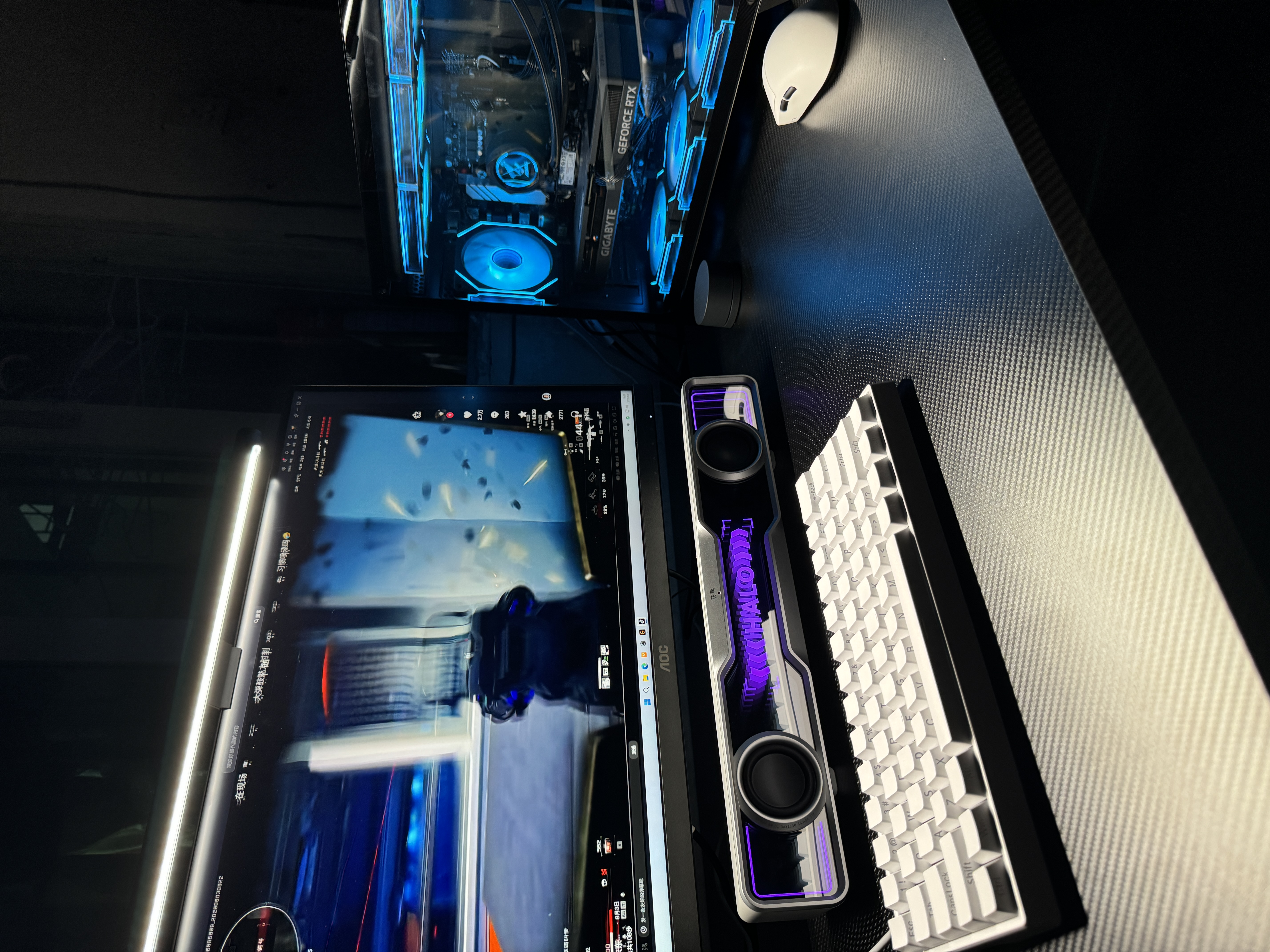 AOC 27英寸 2K电竞显示器 Fast IPS 快速液晶HDR10电脑0.5ms台式游戏显示屏幕 【入门版】2K 260Hz Q27G41ZE 实拍图