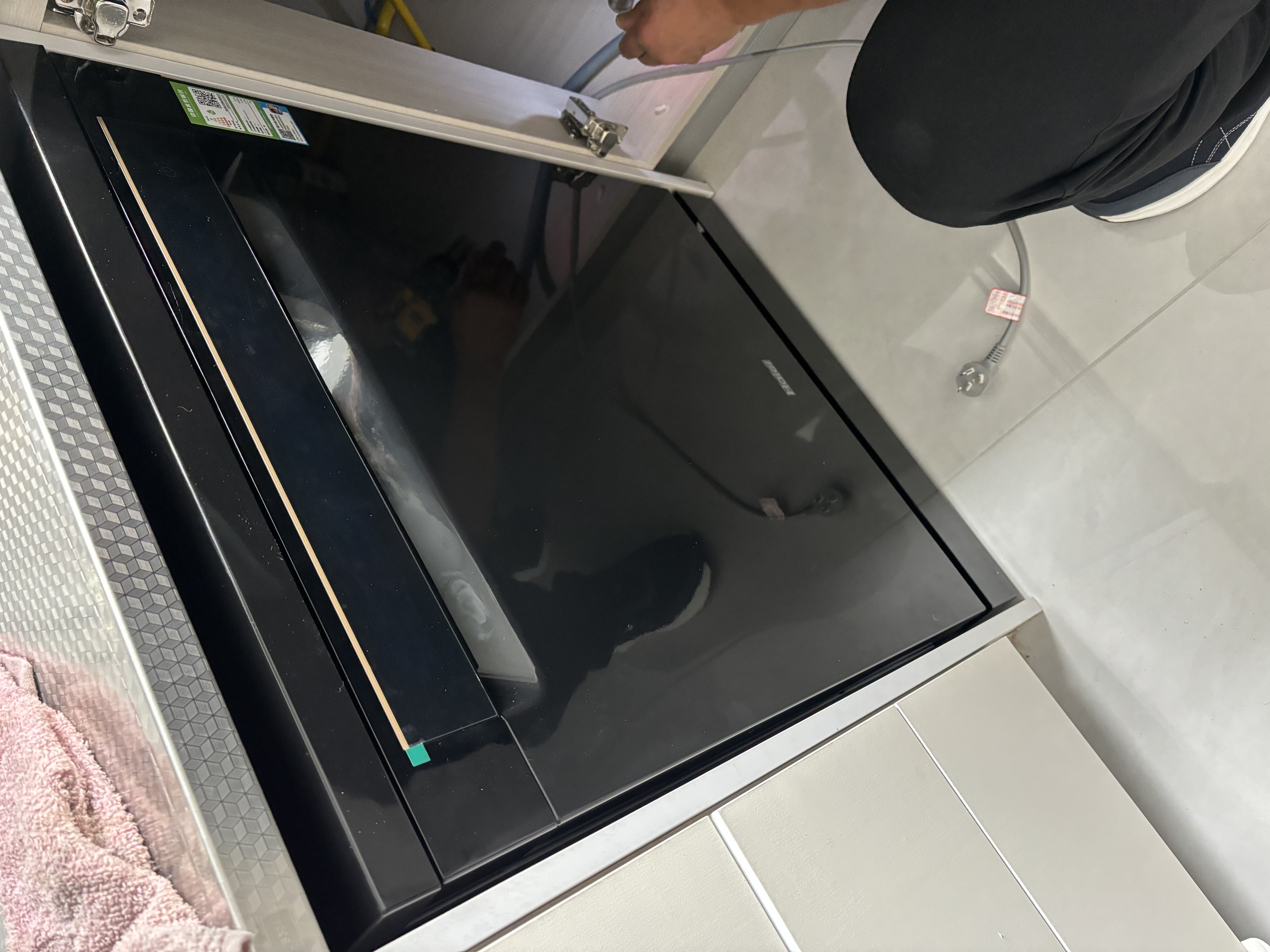 海尔（Haier）大16套嵌入式洗碗机L5独嵌两用  变频超一级水效w30升级款家用独立式大容量分区洗洗消烘干一体 常规仓【新品上市】16套超大容量独嵌两用 实拍图
