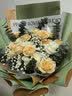 艾斯维娜鲜花速递11朵玫瑰花束送女友生日礼物全国同城配送 11朵香槟玫瑰花束-推荐款 实拍图