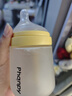 小雅象防胀气玻璃奶瓶新生儿3-6个月婴儿奶瓶 240ml M号奶嘴（标准款） 实拍图