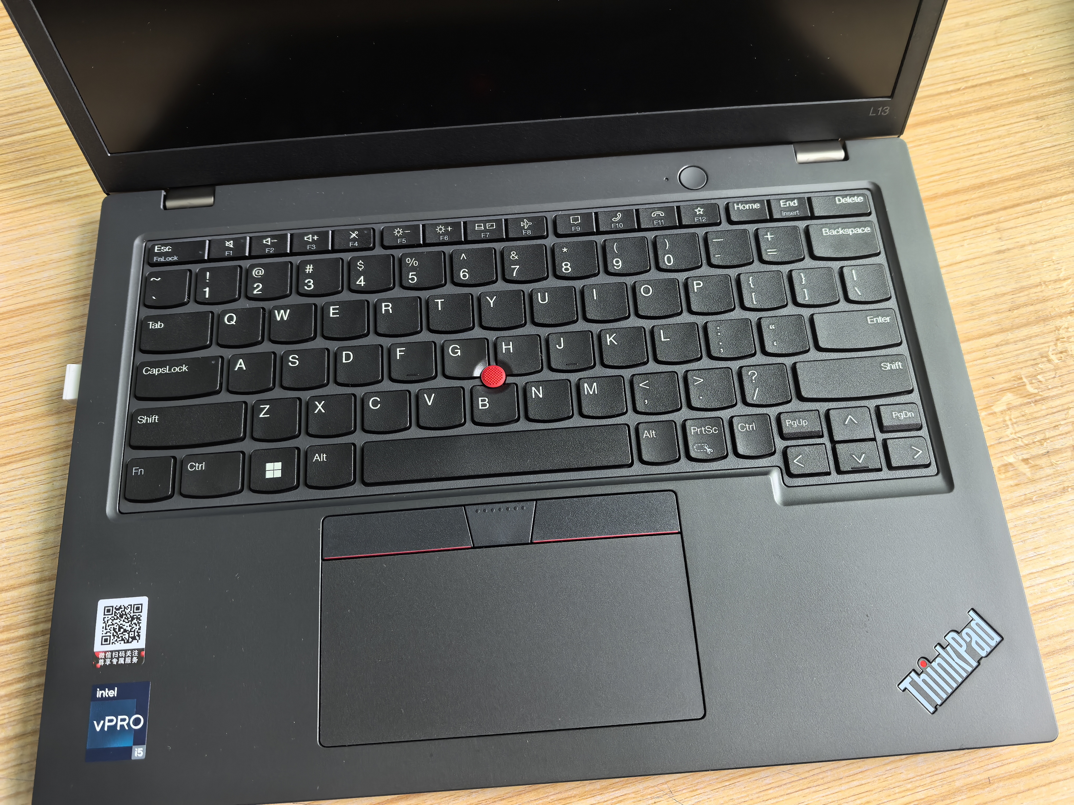 联想ThinkPad L13 13.3英寸高性能商务办公轻薄笔记本电脑(酷睿i5-1345U vPro 16G 512G)标机 实拍图