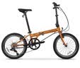 大行（DAHON）P8折叠自行车20英寸8级变速单车KBC083 橙色经典版--京仓 实拍图