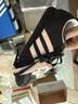 adidas「冰淇淋T头鞋」VS JOG 2.0薄底运动鞋男女阿迪达斯轻运动 黑色/浅粉 (推荐女生选小半码)   35.5 实拍图