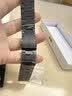 品胜适用华为手表表带Watch6/5/4/Pro/GT7/6/5/Pro/4不锈钢表带三株钢带22mm口径金属表带46mm表盘黑色 实拍图