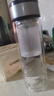 【京东物流配送】高硼硅双层玻璃杯大容量泡茶杯水杯子茶水分离杯 【双层加厚】茶杯350ml1只 实拍图