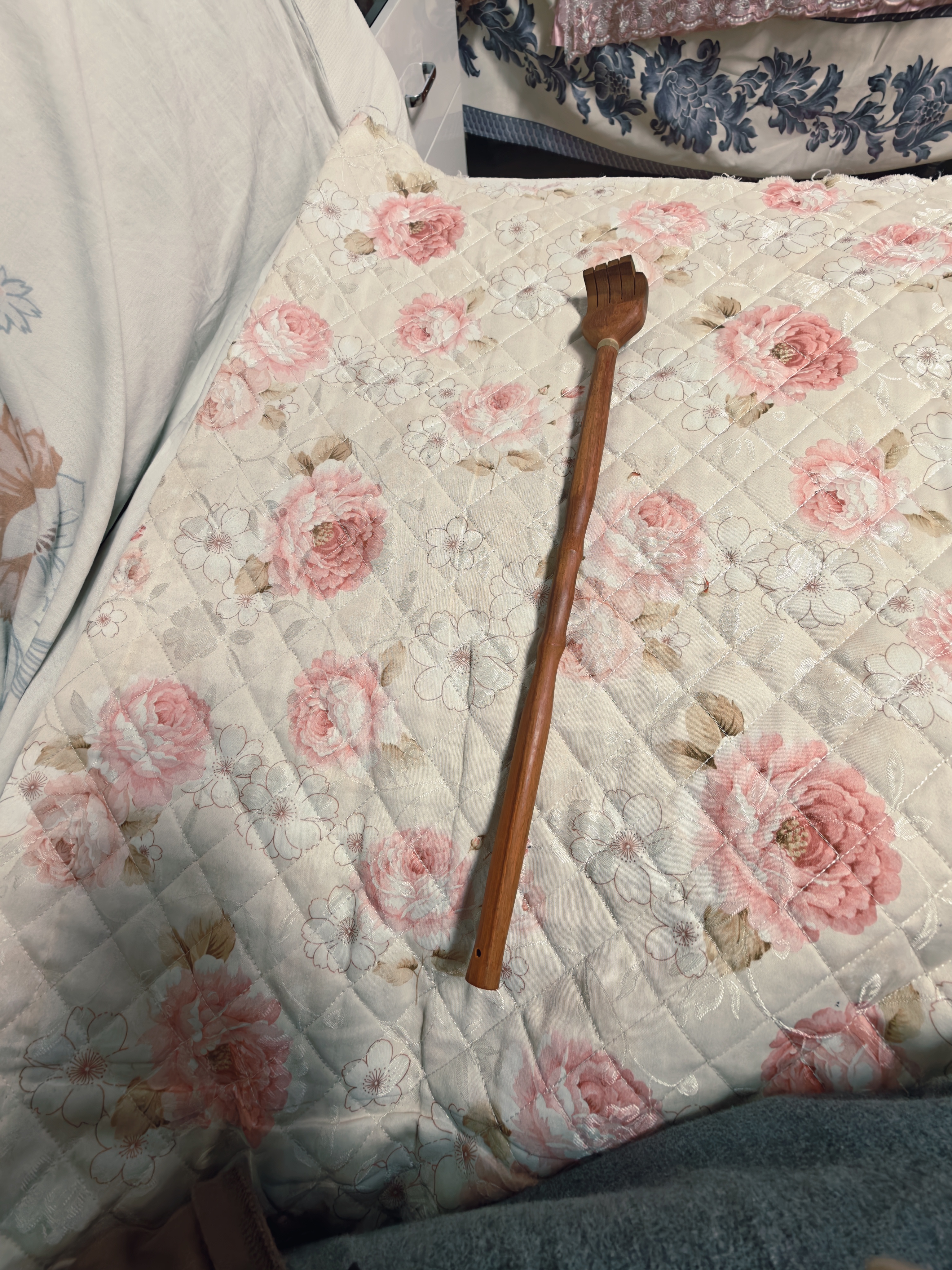 中稳堂红花梨痒痒挠抓背神器不求人痒痒挠家用木制挠痒器老头乐按摩敲打 实拍图