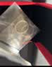 中国黄金莫比乌斯足银情侣戒指一对纯银对戒生日礼物女朋友老婆结婚纪念日 交织情侣戒指-托帕石【京速达】 实拍图