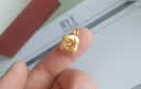 周生生永系列 幸福花玫瑰花黄金吊坠 足金挂饰不含项链 72931P计价 3.42克(含工费160元) 实拍图