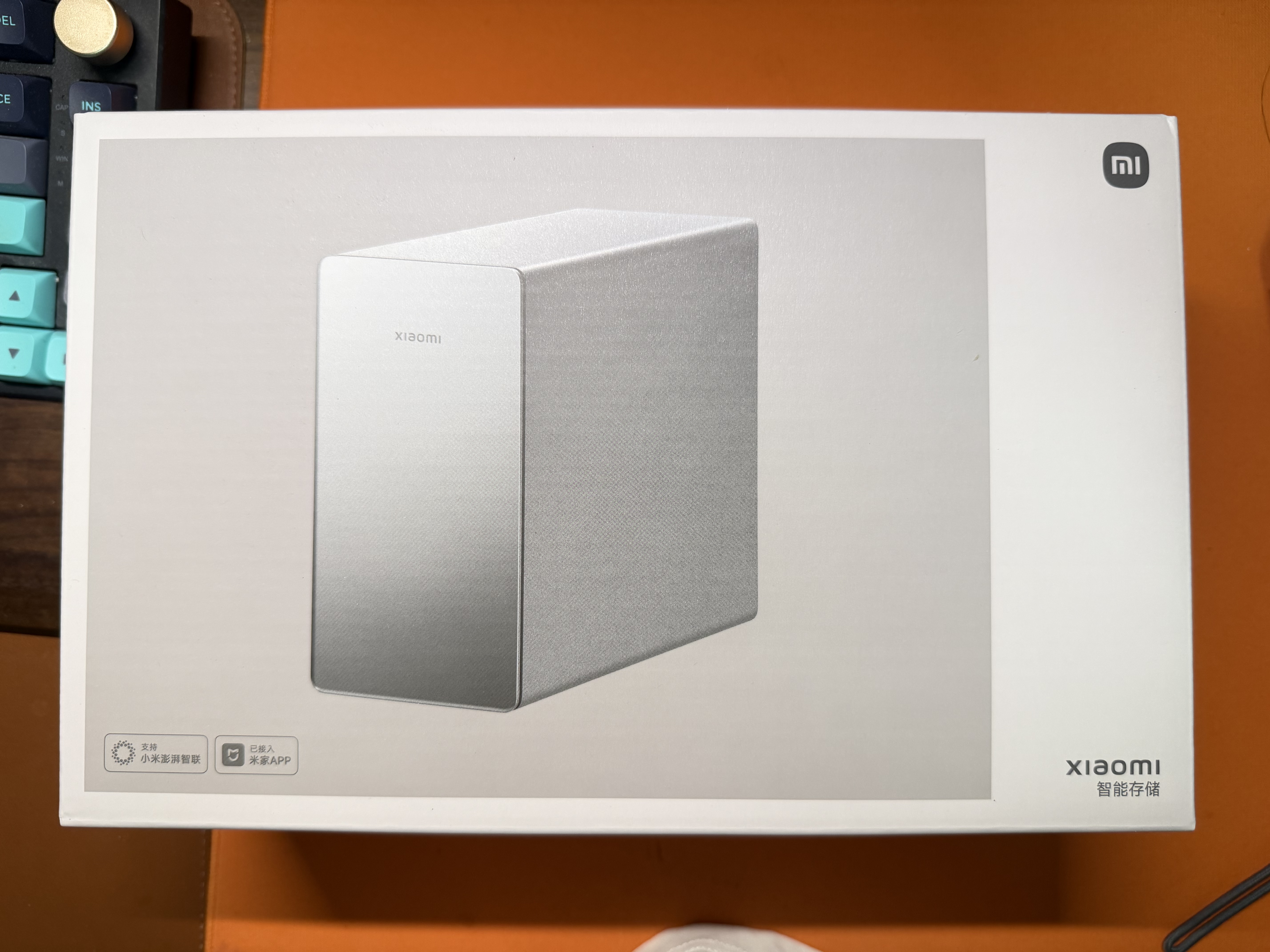 小米（MI）Xiaomi 智能存储8TB Nas多备份模式/本地存储AI相册/摄像机存储录制/微信/整机备份/智能中枢 实拍图