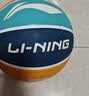 李宁（LI-NING）篮球儿童5号比赛室内外耐磨水泥地幼儿小学生青少年户外橡胶五号 实拍图
