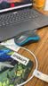 罗技（Logitech）MK275 键鼠套装 无线键鼠套装 办公键鼠套装 全尺寸 商务键鼠套装 带无线2.4G接收器 黑蓝色 实拍图