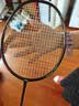 李宁（LI-NING）羽毛球拍雷霆小钢炮黑色全碳素专业进攻型单拍4U已拉线AYPT307-4 实拍图