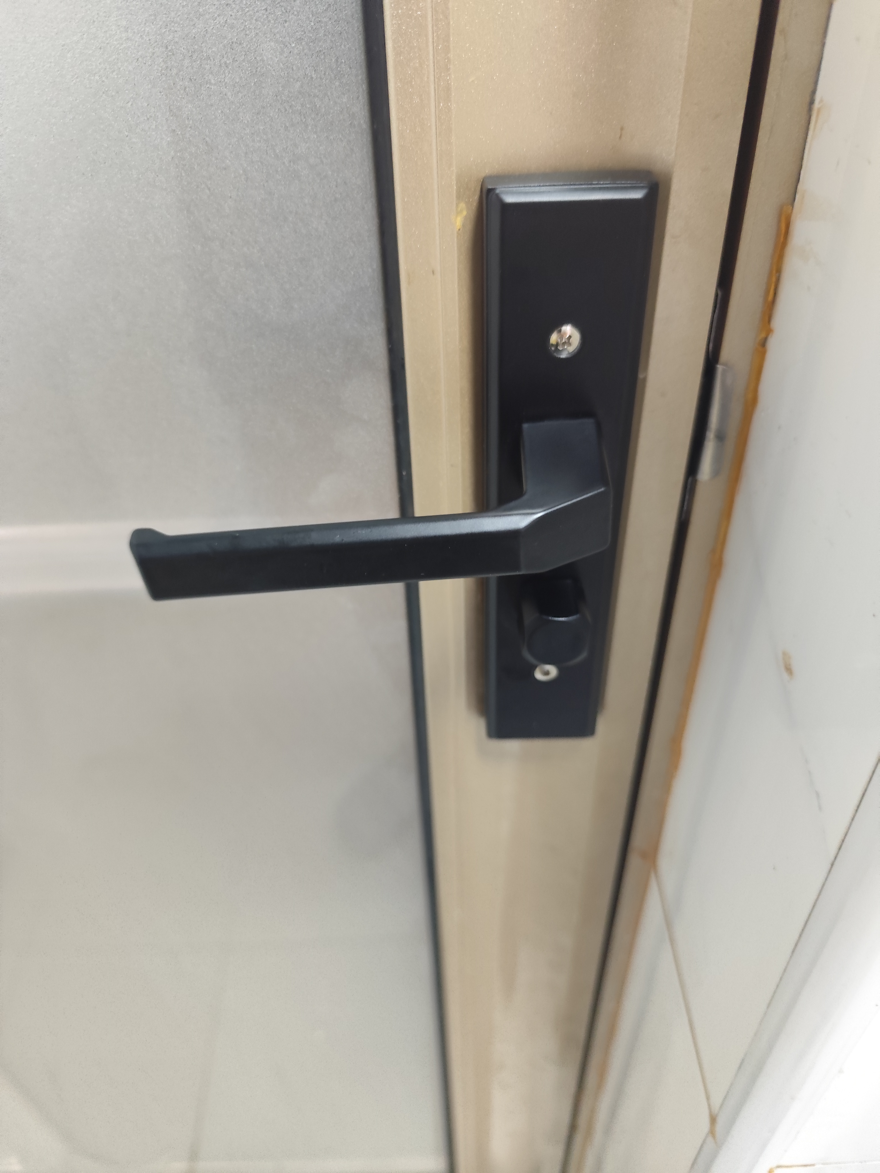 皇驰卫生间门锁通用型厕所门锁浴室门锁洗手间门锁110孔距厨房门锁 实拍图