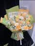 艾斯维娜鲜花速递11朵玫瑰花束送女友生日礼物全国同城配送 11朵香槟玫瑰花束-推荐款 实拍图