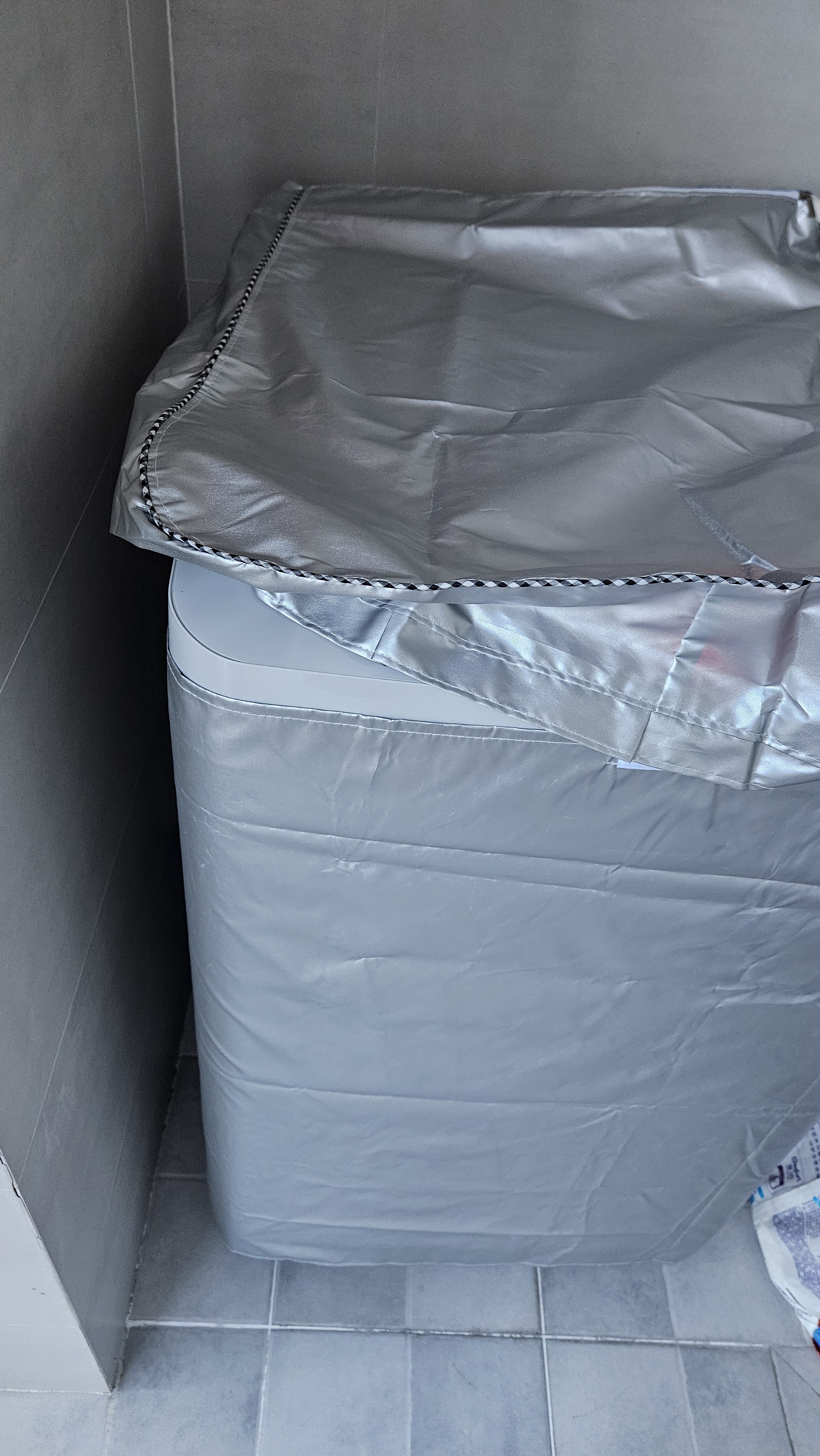 ProPre 洗衣机罩防水防晒洗衣机套波轮7-12kg通用套罩适用TCL松下美的海尔小天鹅全自动洗衣机防尘罩 实拍图