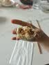 鲜京采【非即食需复烤】奶皮子奶酪酥饼6枚390g糕点七鲜同款酥皮 实拍图