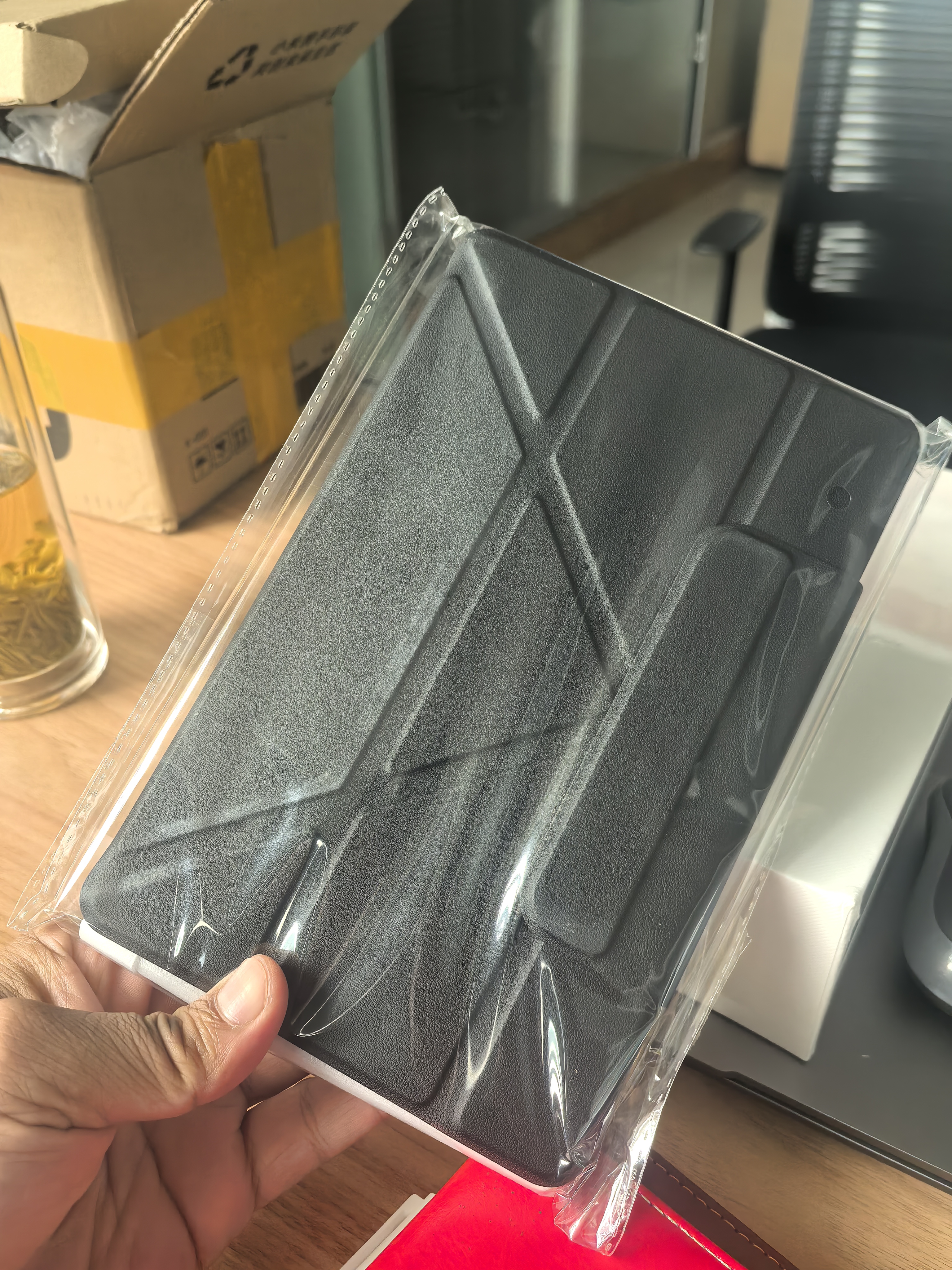 太空石适用华为MatePad mini保护套8.8英寸悦读版平板电脑保护壳散热磁吸可拆底壳防摔带笔槽智能皮套 【耀石黑】旋转磁吸-底壳保护-送钢化膜 华为matepadmini【8.8寸】 实拍图