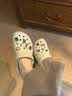 卡骆驰（CROCS）白鹿同款云朵洞洞鞋|206750 骨白色-2Y2 36/37(230mm) 实拍图