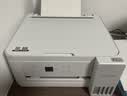 爱普生（EPSON）【6代新品】L4356墨仓式彩色无线AI学习打印机一体机家用/办公  L4266升级版(自动双面 液晶屏 白) 实拍图
