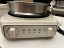 美的（Midea）电煮锅 小电锅 电蒸锅 电火锅 电热锅 分体式可拆洗 2.6L学生宿舍多功能锅 泡面锅 XZC2061 配蒸笼 实拍图