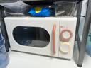 美的（Midea）微波炉小滋味系列高颜值奶油风 家用小型一级能效800瓦变频五档速热均匀加热转盘式复古家用微波炉 美的小滋味奶油风复古微波炉 实拍图