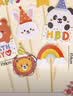 Aseblarm零食蛋糕diy材料网红款ins生日场景布置用品大人儿童装饰周岁布置 三层套餐-粉色公主 实拍图
