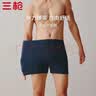 三枪内裤男士100%纯棉宽松短裤免穿内裤印花平脚裤轻薄透气男裤头 实拍图