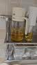 小熊（Bear）油壶 玻璃瓶调料瓶酱油瓶厨房油罐壶660ml自动开合不挂油CX-JW021 实拍图
