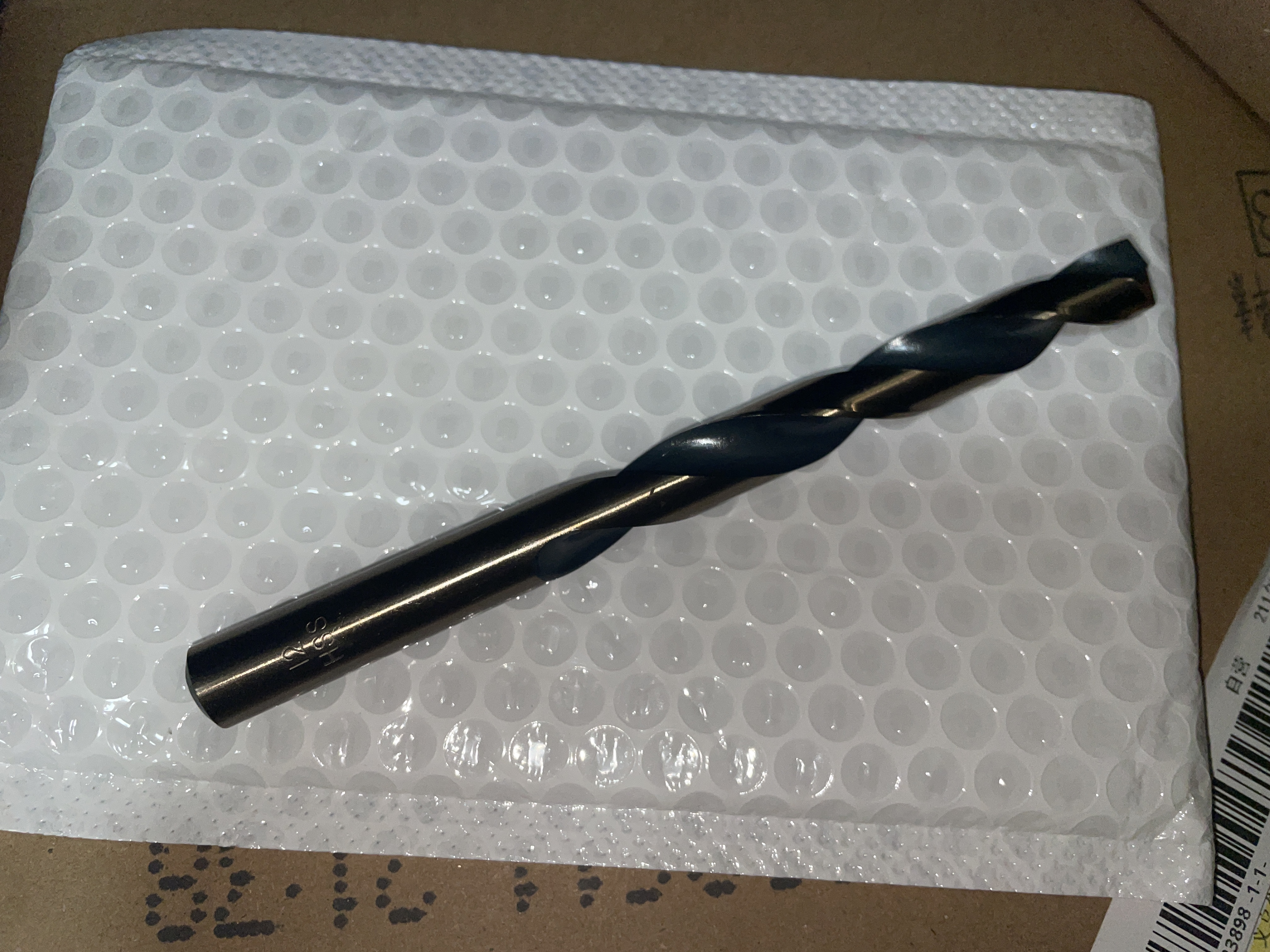 研然M43含钴高速钢麻花钻头不锈钢金属塑料打孔开孔钻【12MM*1支】 实拍图