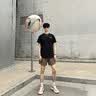 法·玛莎 FAV MARTHA男鞋夏季2026新款低帮潮流刺绣印花运动增高同款老爹休闲板鞋 米红 39 实拍图