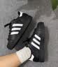 阿迪达斯（adidas）adidas三叶草贝壳头SUPERSTARII男女休闲鞋 JI0079 41码 实拍图
