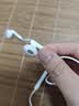 华为原装Type-c耳机有线mate70pro mate60pro 40pro p60p50p40p30nova9 10 1180 90 100适配苹果15MT33 白色【type-C接口】一年全国联 实拍图