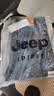 JEEP SPIRIT吉普牛仔裤男春夏季韩版潮流裤子男士直筒修身男裤 蓝灰 29 实拍图