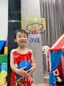 丝静篮球投篮框家庭用壁挂式室内免打孔静音儿童青少年挂墙篮球架篮筐 蓝框30CM 24号湖人款-升级铁框(可投1-7号球/可折叠) 无规格 实拍图