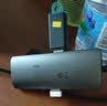 联想Type-C扩展坞USB-C读卡器拓展坞HDMI千兆网口转接头HUB分线器集线器适用笔记本台式机 实拍图