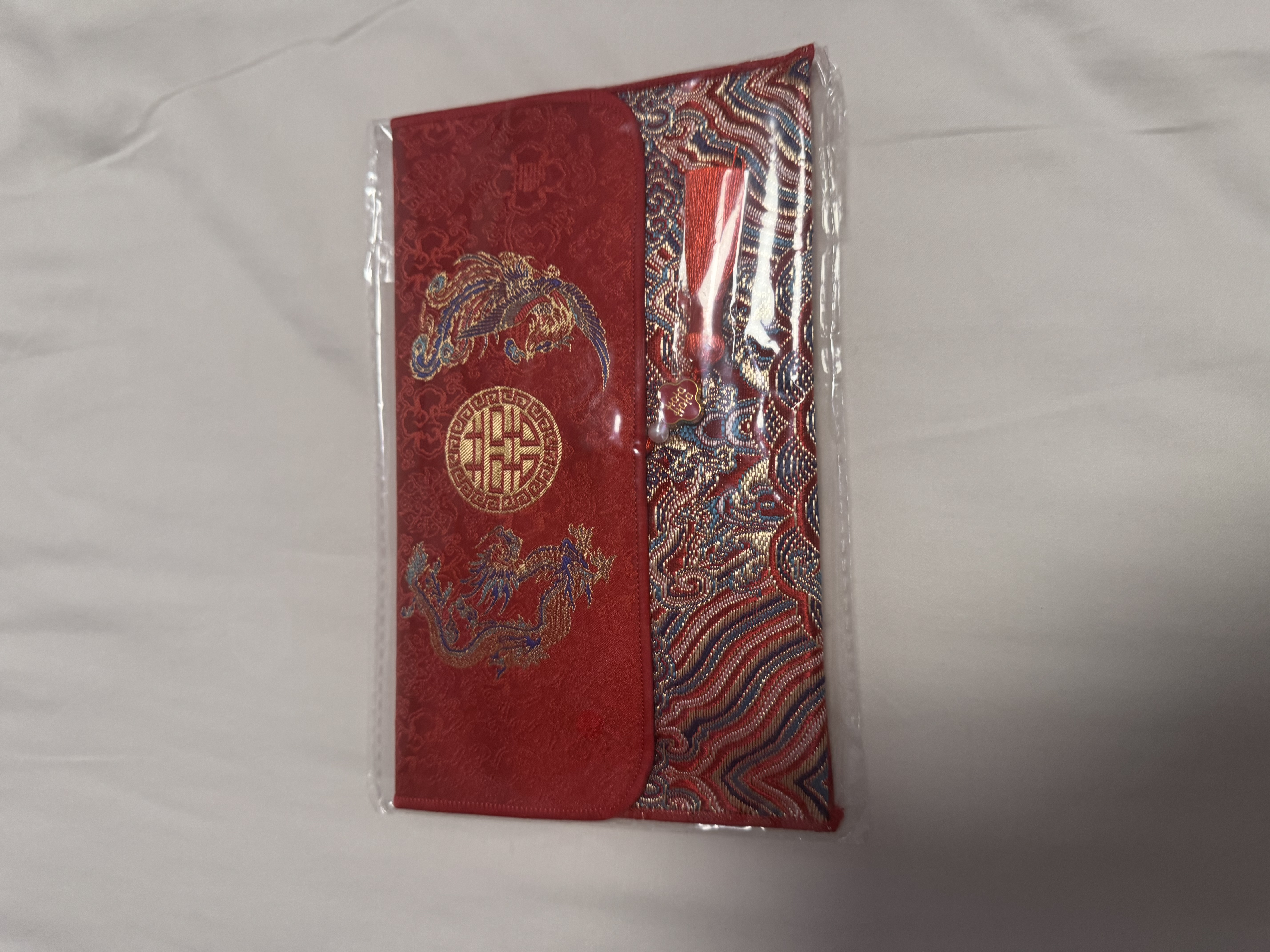 墨斗鱼结婚红包订婚改口费随礼高档布艺大红包袋利是封可装2-2.8万元 实拍图