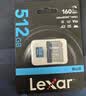 雷克沙（Lexar）512GB TF（MicroSD）存储卡 V30 A2 读160MB/s 游戏机平板行车监控录像内存卡 4K超清拍摄（BLUE） 实拍图