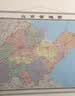 山东省地图 地图挂图 大尺寸1.5米*1.1米 无拼缝 办公室 会议室挂图挂画背景墙面装饰 青岛 济南 日照 泰安 实拍图