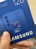 三星（SAMSUNG）128GB TF(MicroSD)内存卡T7 适配运动相机Pocket监控行车记录仪耐久卡 支持4K视频 读170MB/s 实拍图
