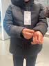 波司登（BOSIDENG）反季冬羽绒服女士舒适休闲宽松90绒连帽百搭送妈妈保暖外套 黑色8056 L 170/92A 体重约120-130斤 实拍图