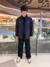 李宁运动外套男女款秋冬季防风防泼水潮流时尚保暖复古夹克运动服 【立领款防泼水】黑J23-1 XL (男生正码，女生选购议偏小一码) 实拍图