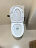 九牧（JOMOO）马桶家用一级水效防臭卫浴虹吸式马桶坐便器大冲力抗菌卫生间坐厕 无棱内壁【升级50大管径】11396 400坑距(2515城包安装) 实拍图