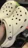 卡骆驰（crocs）经典云朵Clog女沙滩洞洞鞋凉拖鞋206750 206750-2Y2 35 实拍图