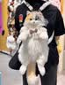 Chongker宠客米努特猫咪背包仿真拿破仑猫公仔毛绒玩具送女生生日礼物 实拍图